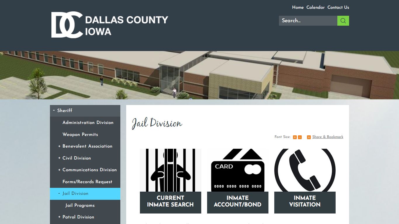 Jail Division | Dallas County, IA